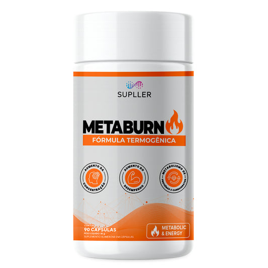 Metaburn + Energia, foco e controle para potencializar sua rotina.