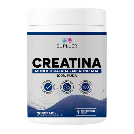 Creatina micronizada 100% pura - 300g