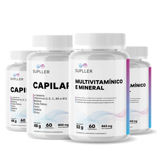 Combo Pós 02 | Multivitamínico + Capilaris